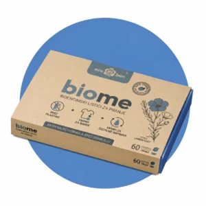 BioMe lističi za pranje perila, bioencimski detergent