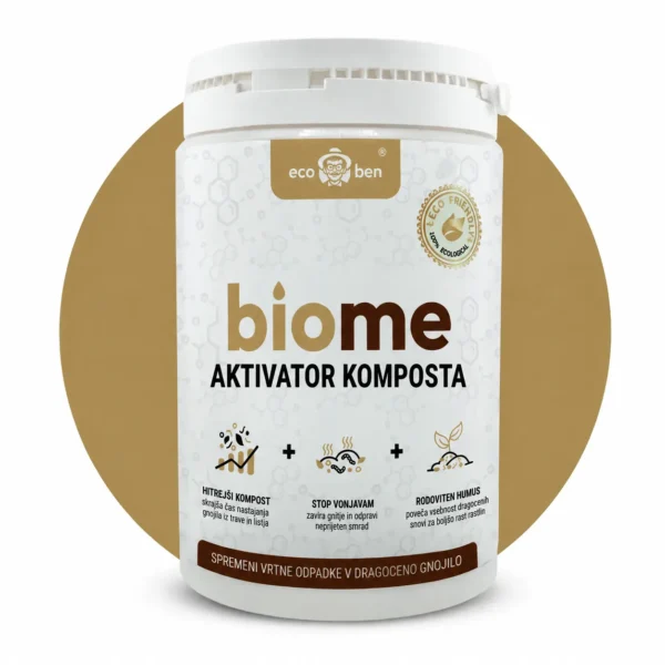 BioMe aktivator komposta, biološki pospeševalec kompostiranja 250 g